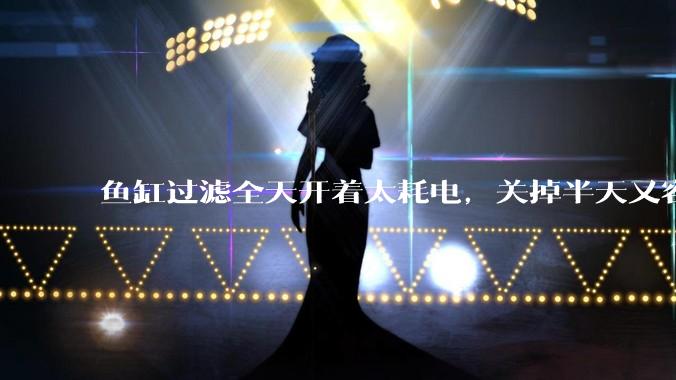 鱼缸过滤全天开着太耗电，关掉半天又容易水浑，有什么好办法？